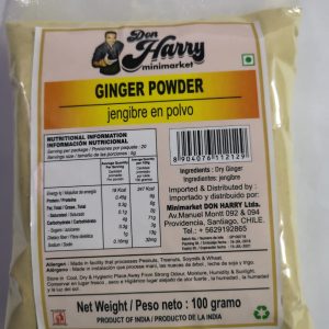 Ginger (jengibre en Polvo) 100 gr - Don Harry