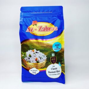 Arroz Basmati XXL AZUL 1 kg -Az-zahraa