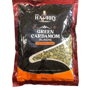 Cardamom Verde Entero 7MM 500 GR - Don Harry