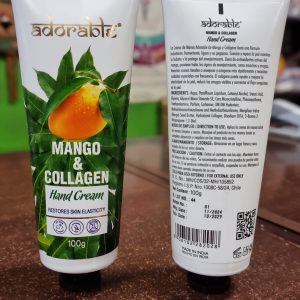 Adorable Crema de Mano Mango & Colágeno 100 gr