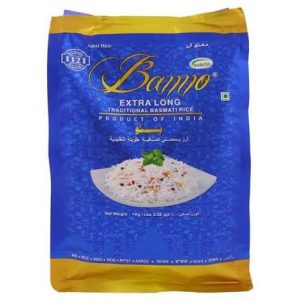 Arroz Basmati  Bolsa de 1 kg - Banno
